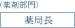 薬局長(薬剤部門)
